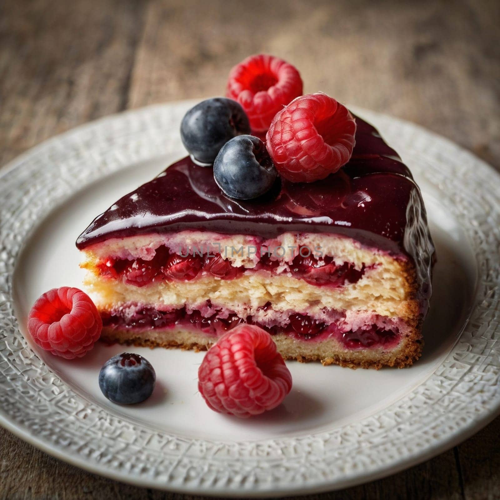 Awesome Tasty Raspberry Cake