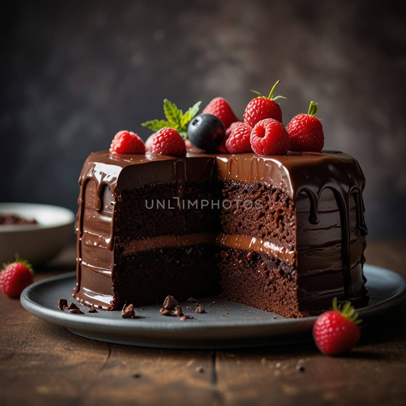 Awesome Tasty Raspberry Cake