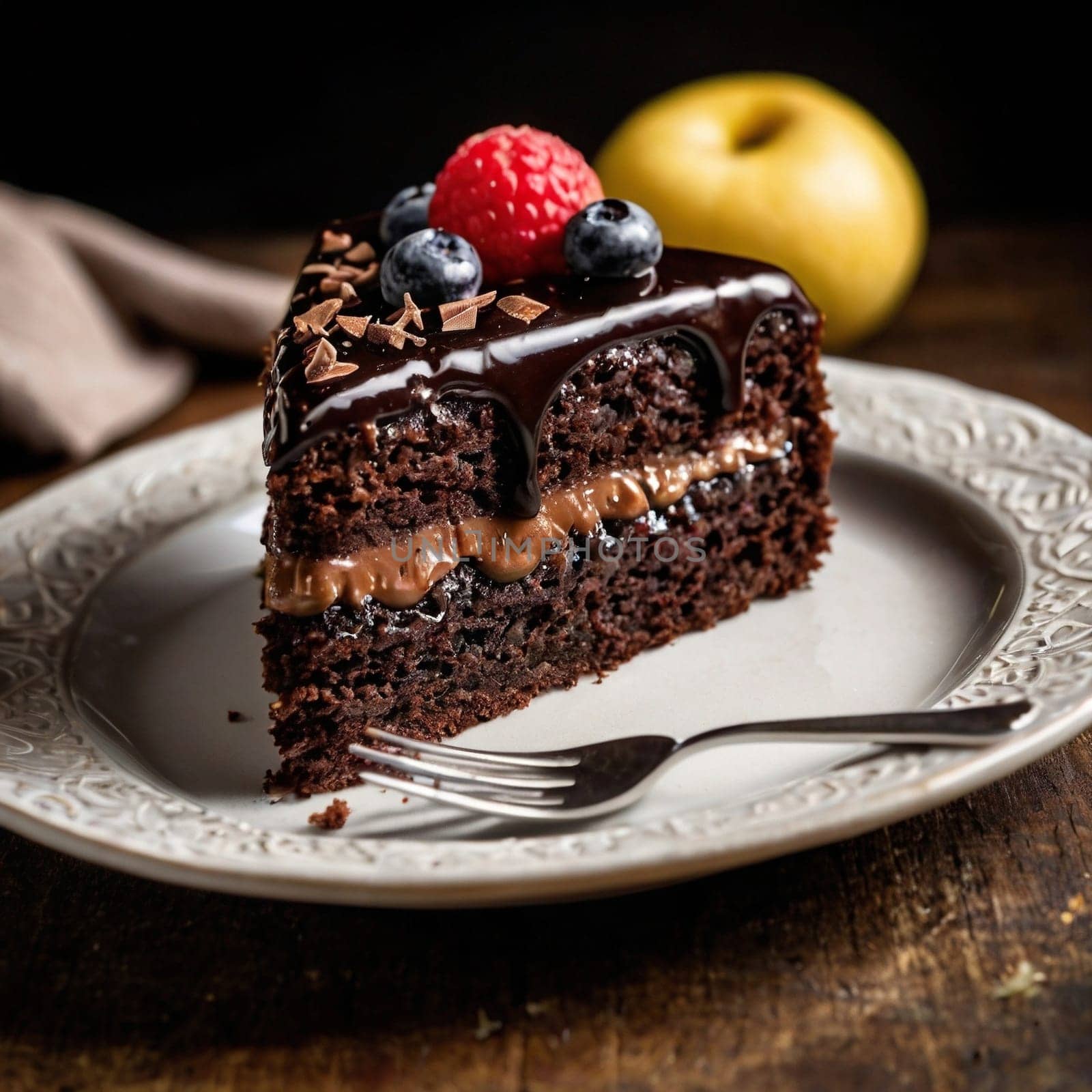 Awesome Choco Chocolate Cake Pie