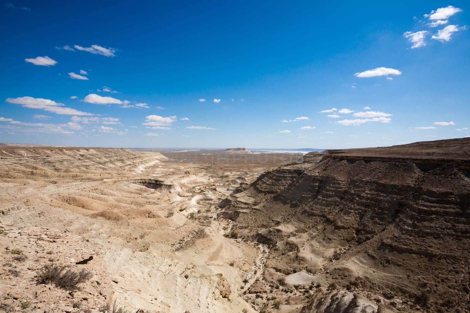 Beautiful Mangystau landscape, Ustyurt natural reserve, Kazakhstan. Central asia travel