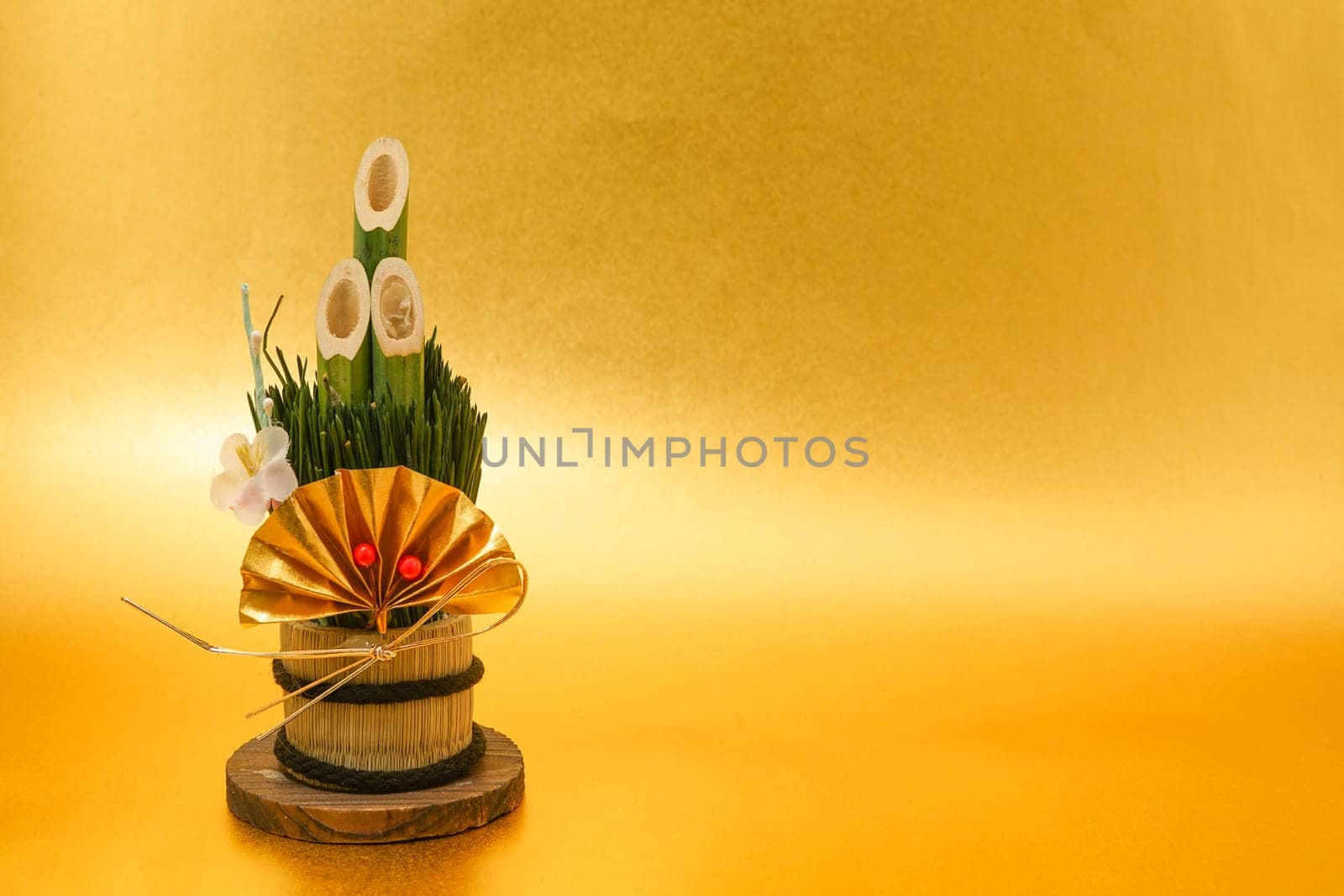 Kadomatsu of image (New Years card materials and New Year material). Shooting Location: Yokohama-city kanagawa prefecture