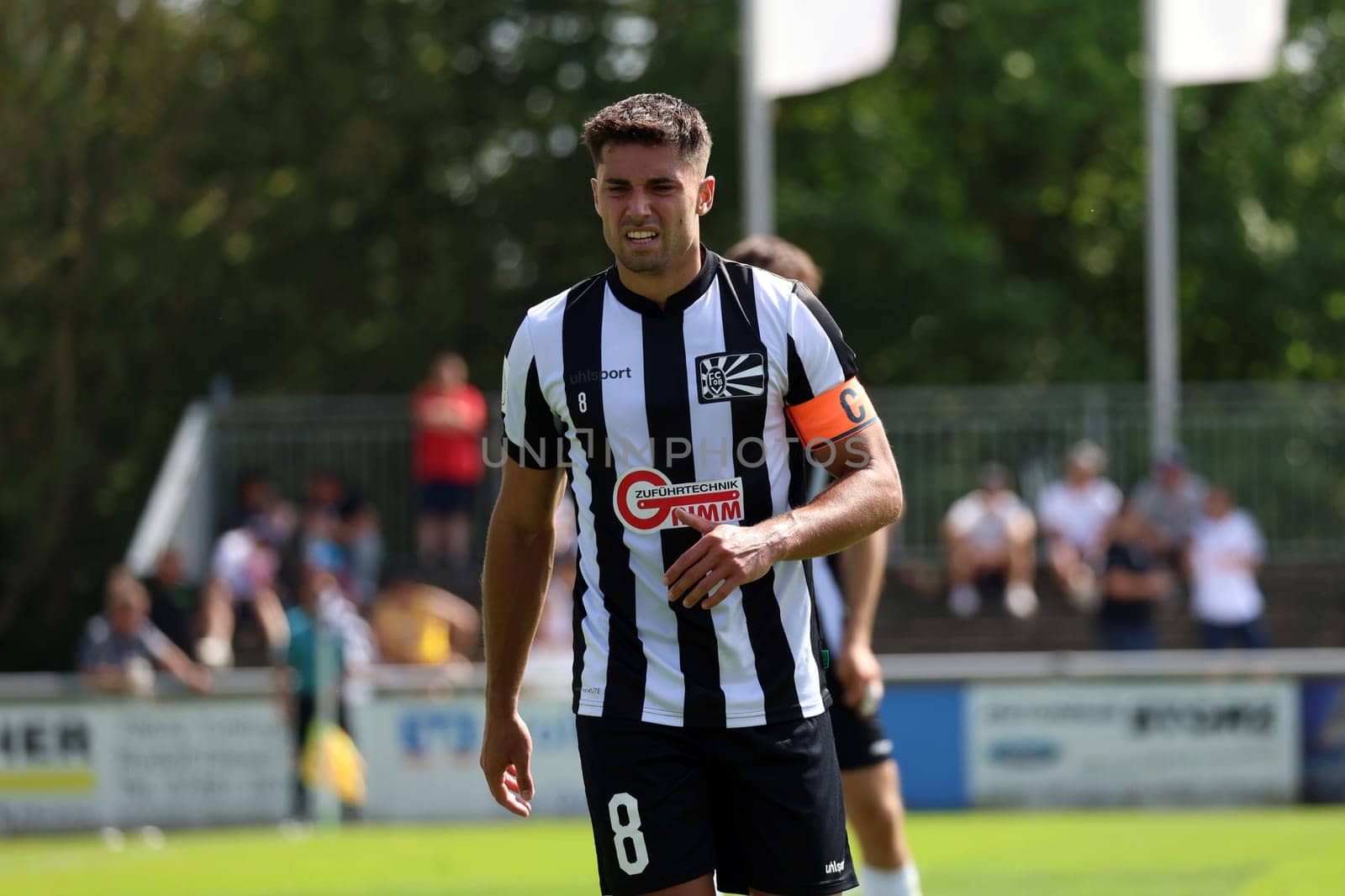 Nico Tadic (FC 08 Villingen) at the match of the Football RL SW 24-25: 6th Sptg: FC 08 Villingen vs Eintracht Frankfurt U21