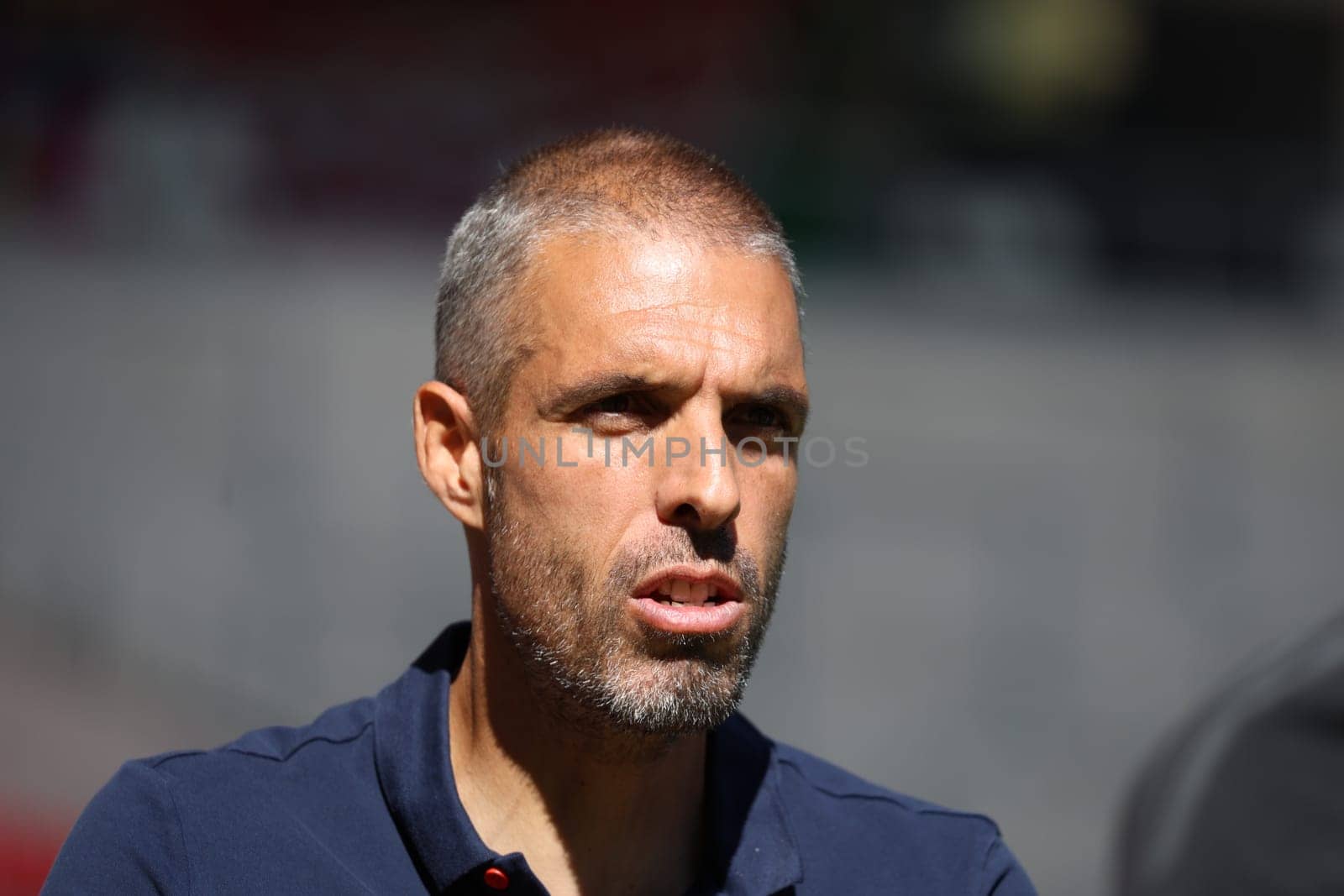 Coach Fabio Celestini (FC Basel) at the football friendly: SC Freiburg - FC Basel  REGULATIONS PROHIBIT ANY USE OF PHOTOGRAPHS AS IMAGE SEQUENCES AND/OR QUASI-VIDEONann  Photo: Joachim Hahne/johapress