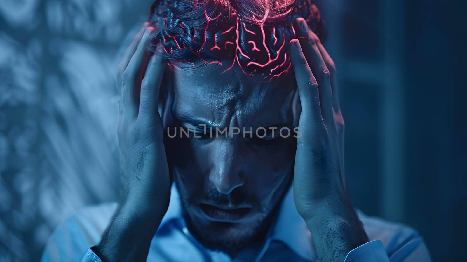 Brain diseases problem cause chronic severe headache