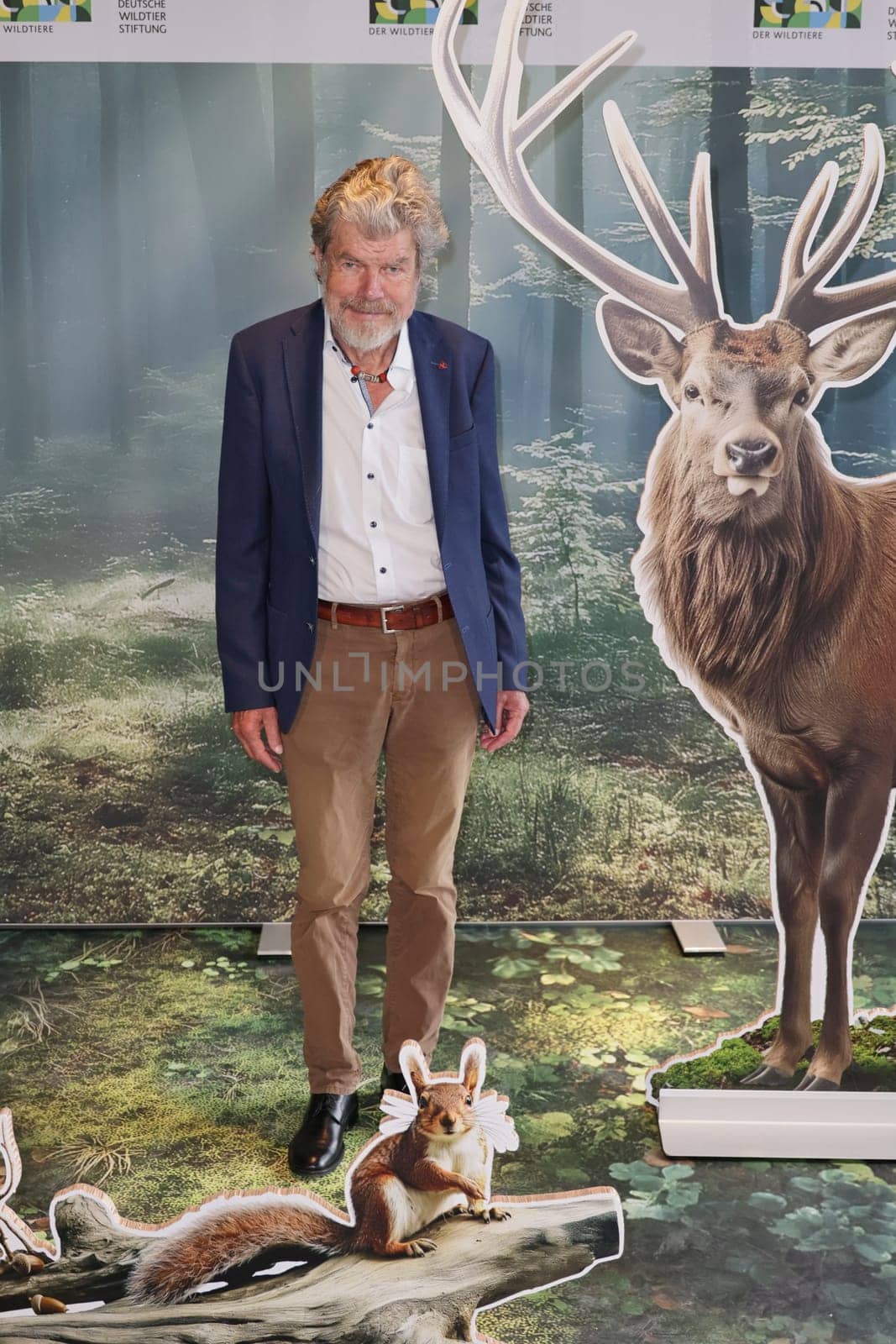 Reinhold Messner,Opening of the Embassy of Wild Animals in Hafencity,Hamburg,30.08.2024