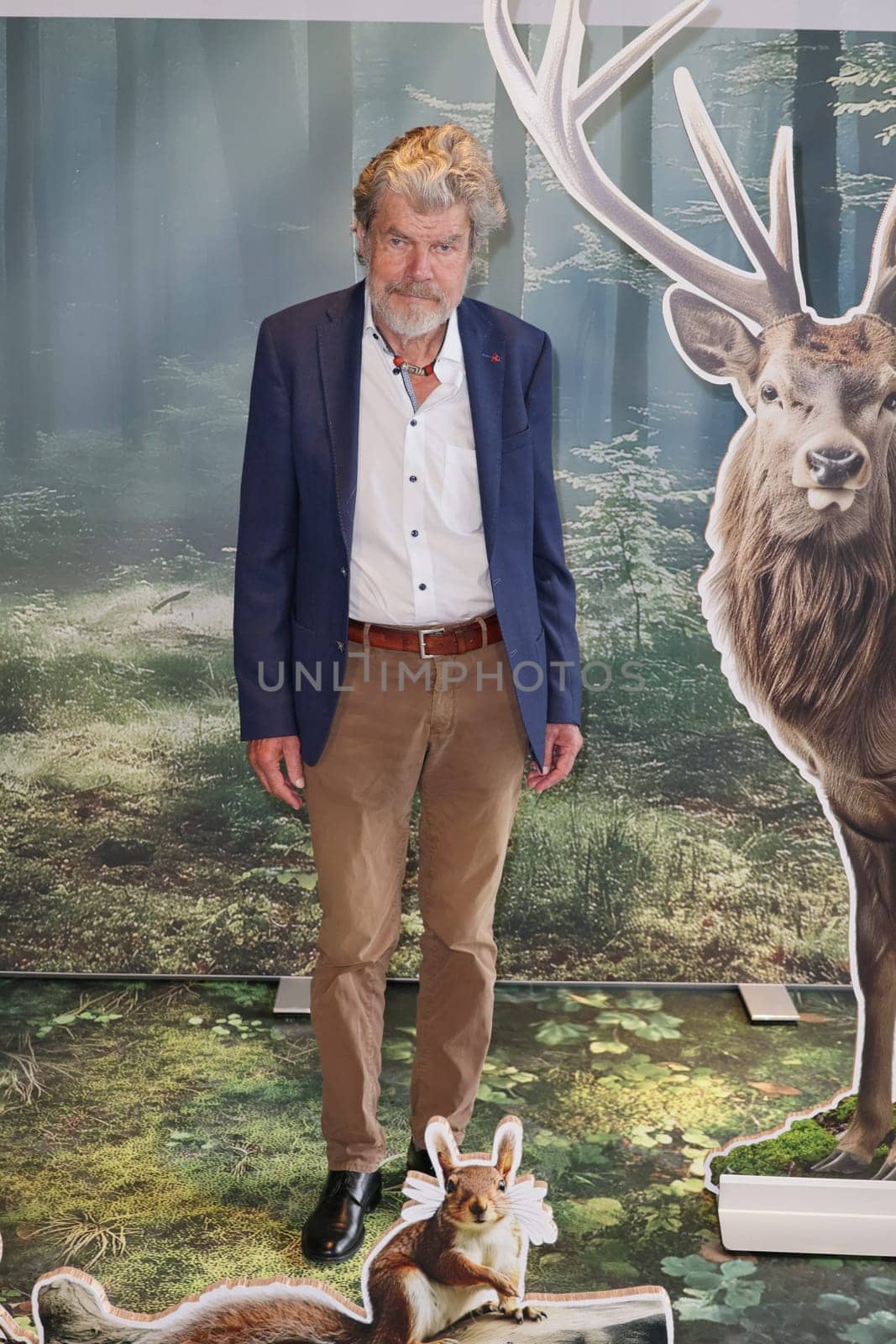 Reinhold Messner,Opening of the Embassy of Wild Animals in Hafencity,Hamburg,30.08.2024