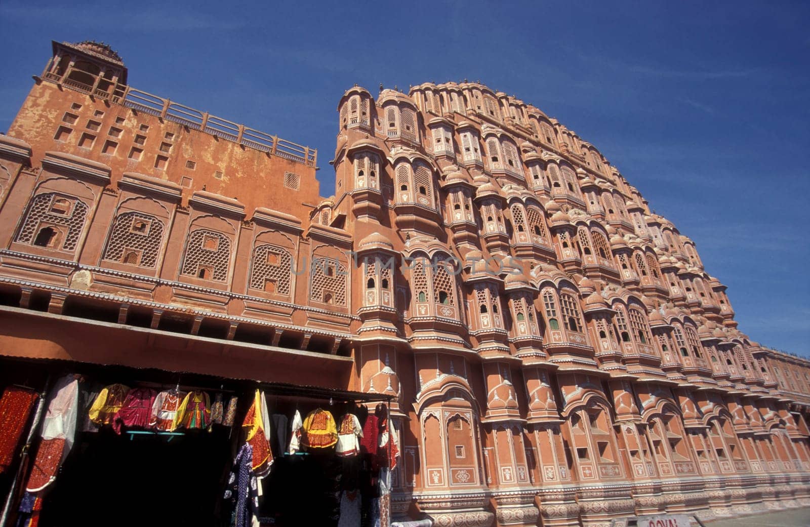 the Jaipur city palace in the City of Jaipur in the Province of Rajasthan in India.  India, Jaipur, January, 1998