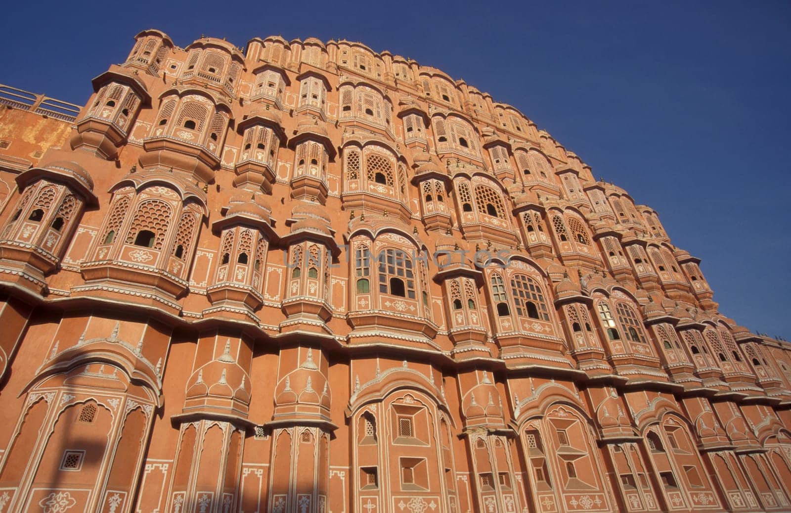 the Jaipur city palace in the City of Jaipur in the Province of Rajasthan in India.  India, Jaipur, January, 1998