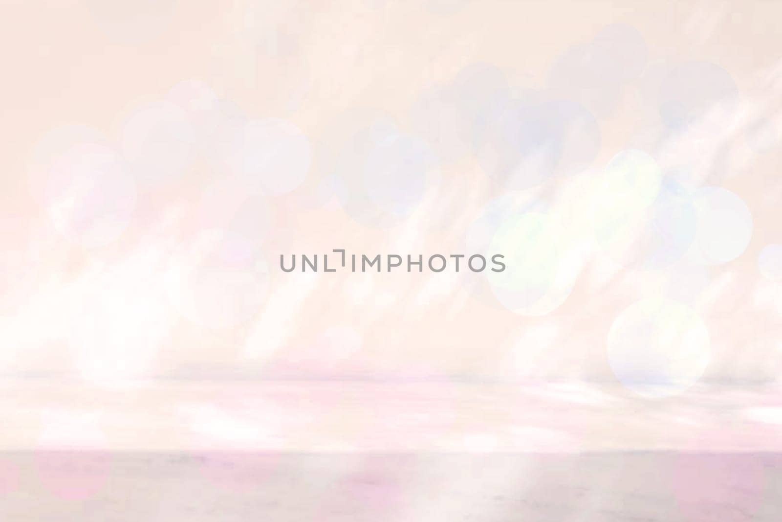 Colorful abstract light pastel shades background with reflections for your designs. Bright watercolor. Beautiful backdrop illustration with circular soft color lights.