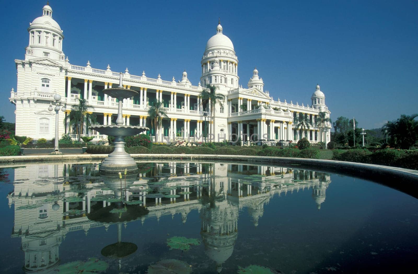 the Lalitha Maham Palace Hotel in the city of Mysore in the Province of Karnataka in India.  India, Mysore, March, 1998