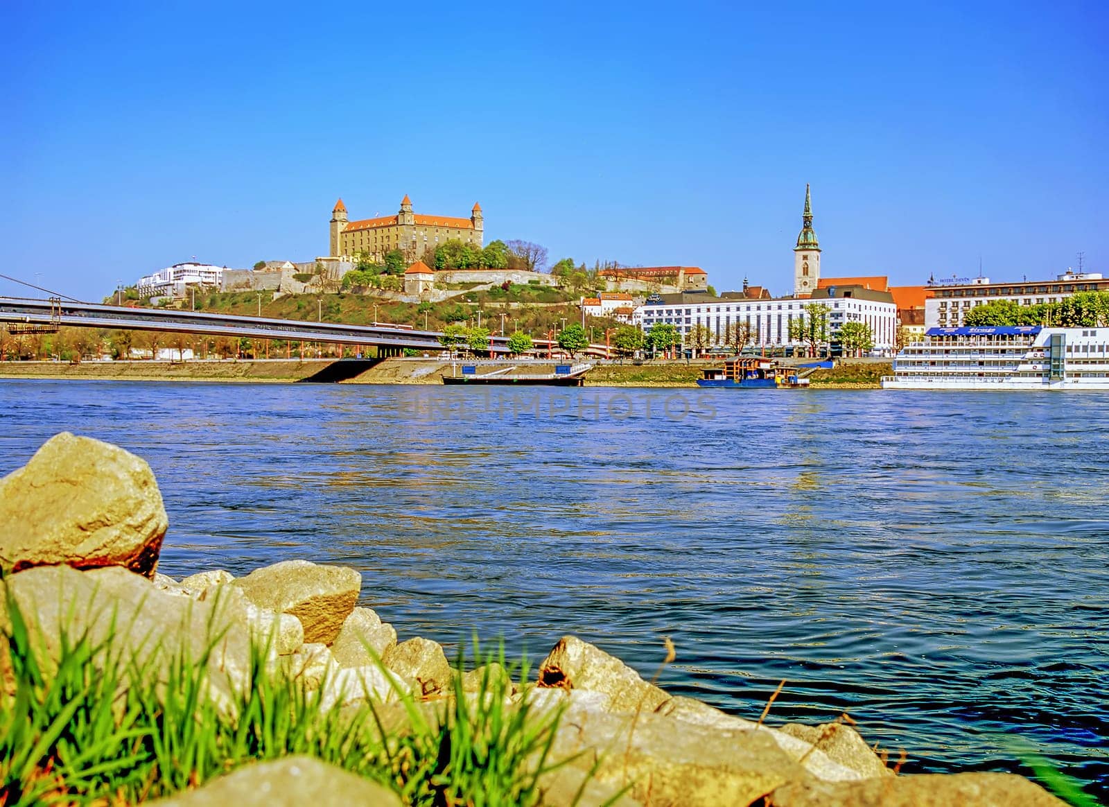 River Danube in Bratislava, Slovakia