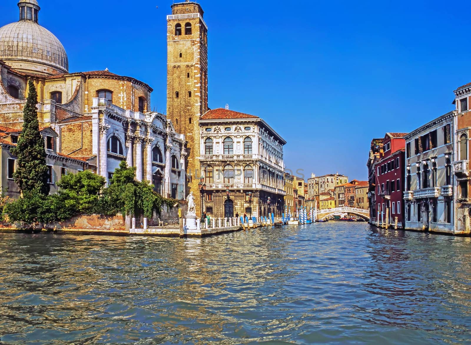 View of Venice from Grand Canal, Italy