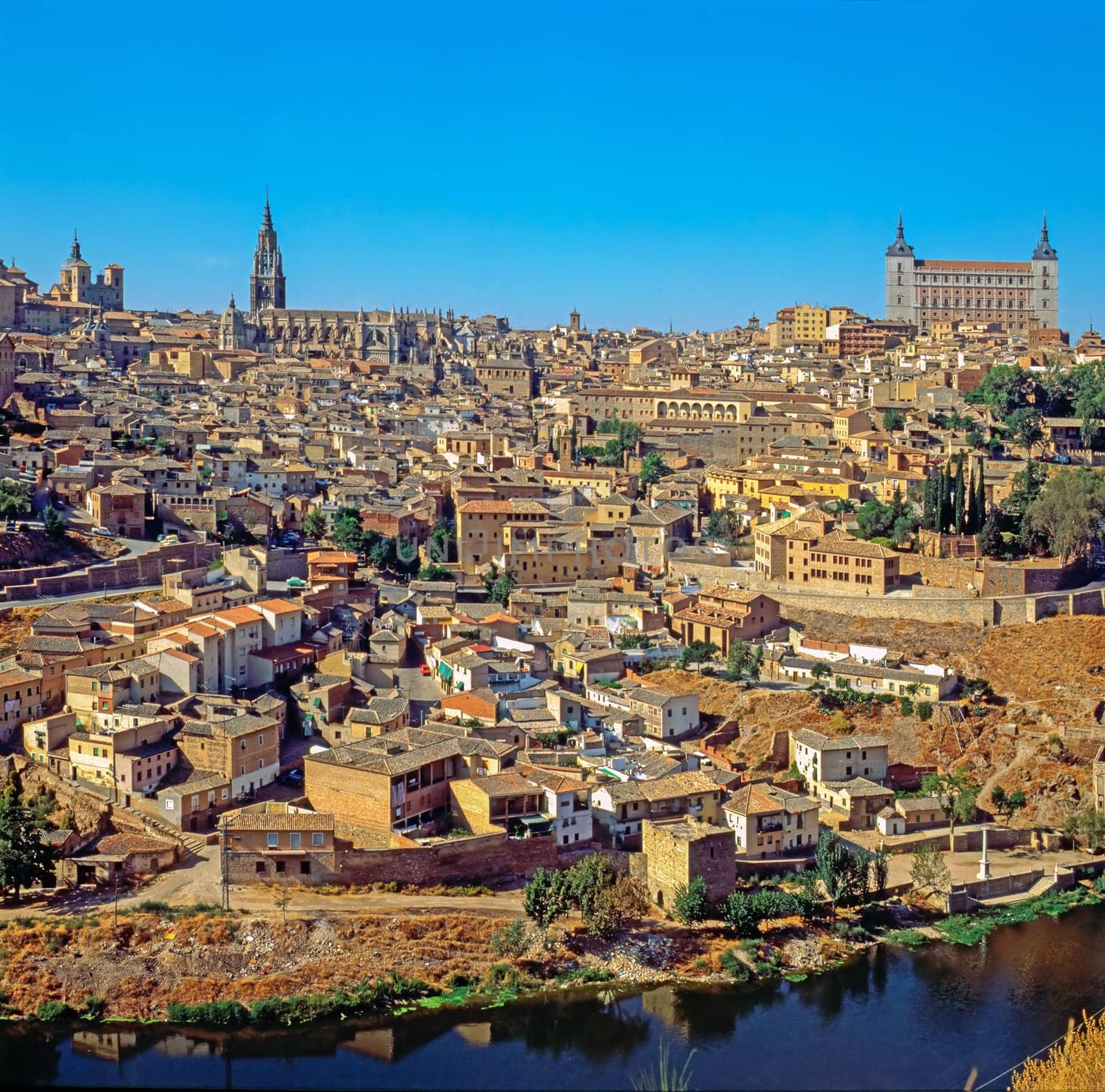 Toledo and the Tagus River, Spain