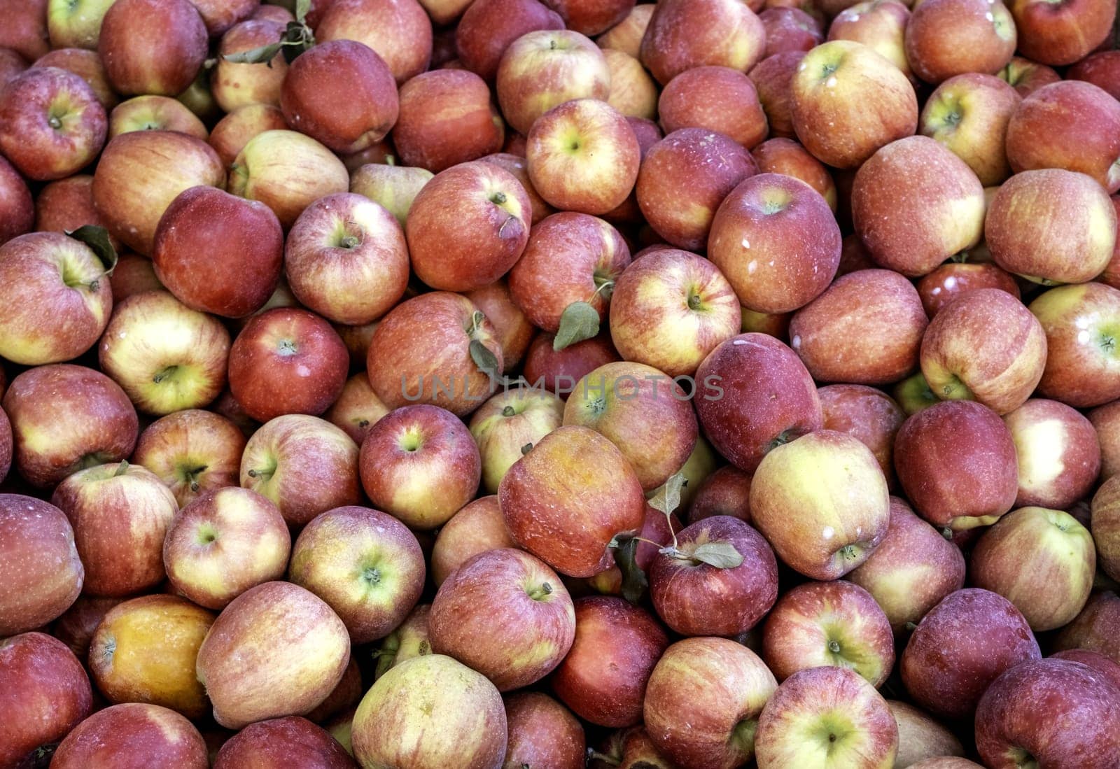 Detail of fresh fruit in an old market, vegan food