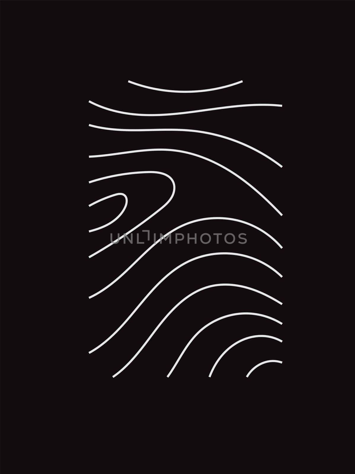 Topographic map. Geographic mountain relief. Abstract lines background. Contour maps. Vector illustration.