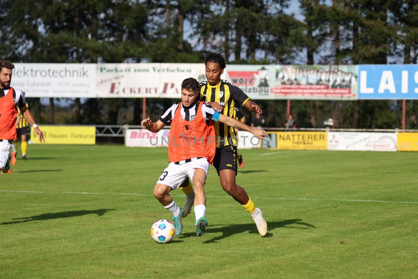 at the SBFV Cup round of 16 23/24: VfR Hausen- - FC 08 Villingen
