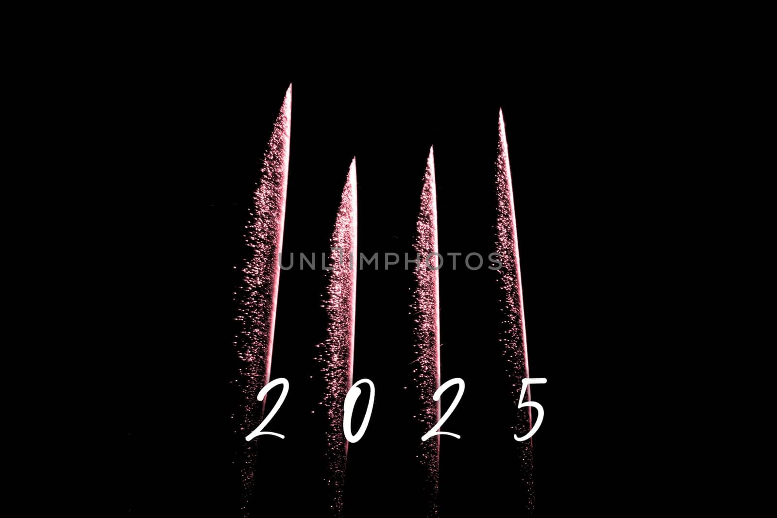 Luxury firework event sky show turn of the year celebration. Holidays season party time. Premium entertainment nightlife background.