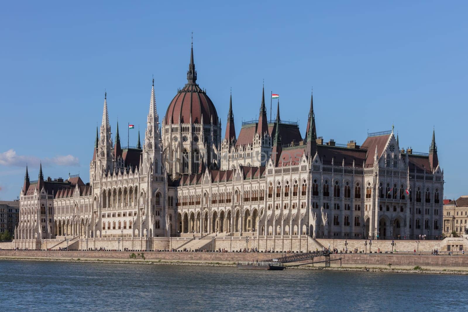 The building of the Parliament in Budapest, Hungary