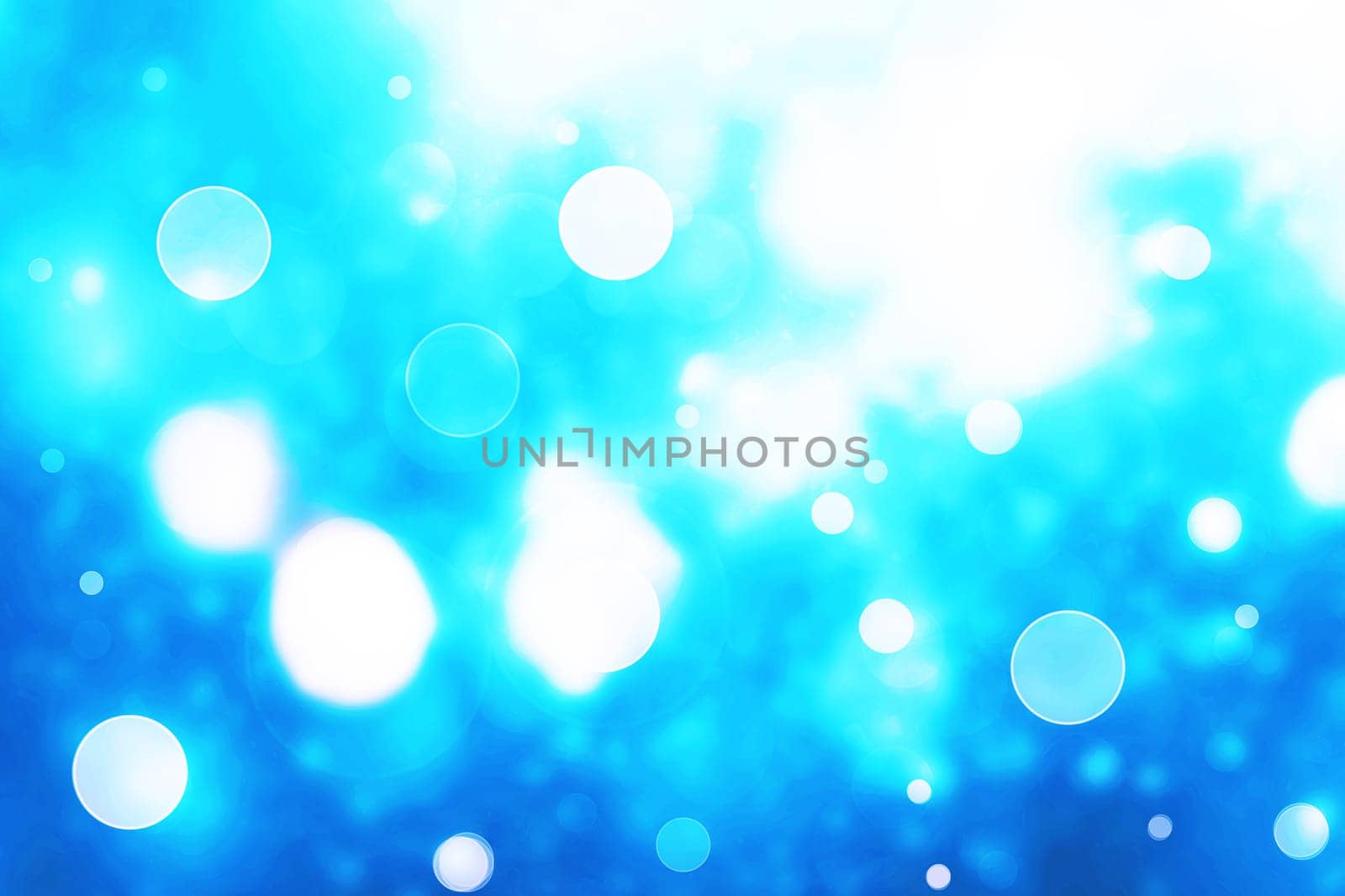 Abstract blue white and light turquoise delicate beautiful blurred background. Fresh modern light texture with soft style design for happy spring and summer backdrop and poster concept.