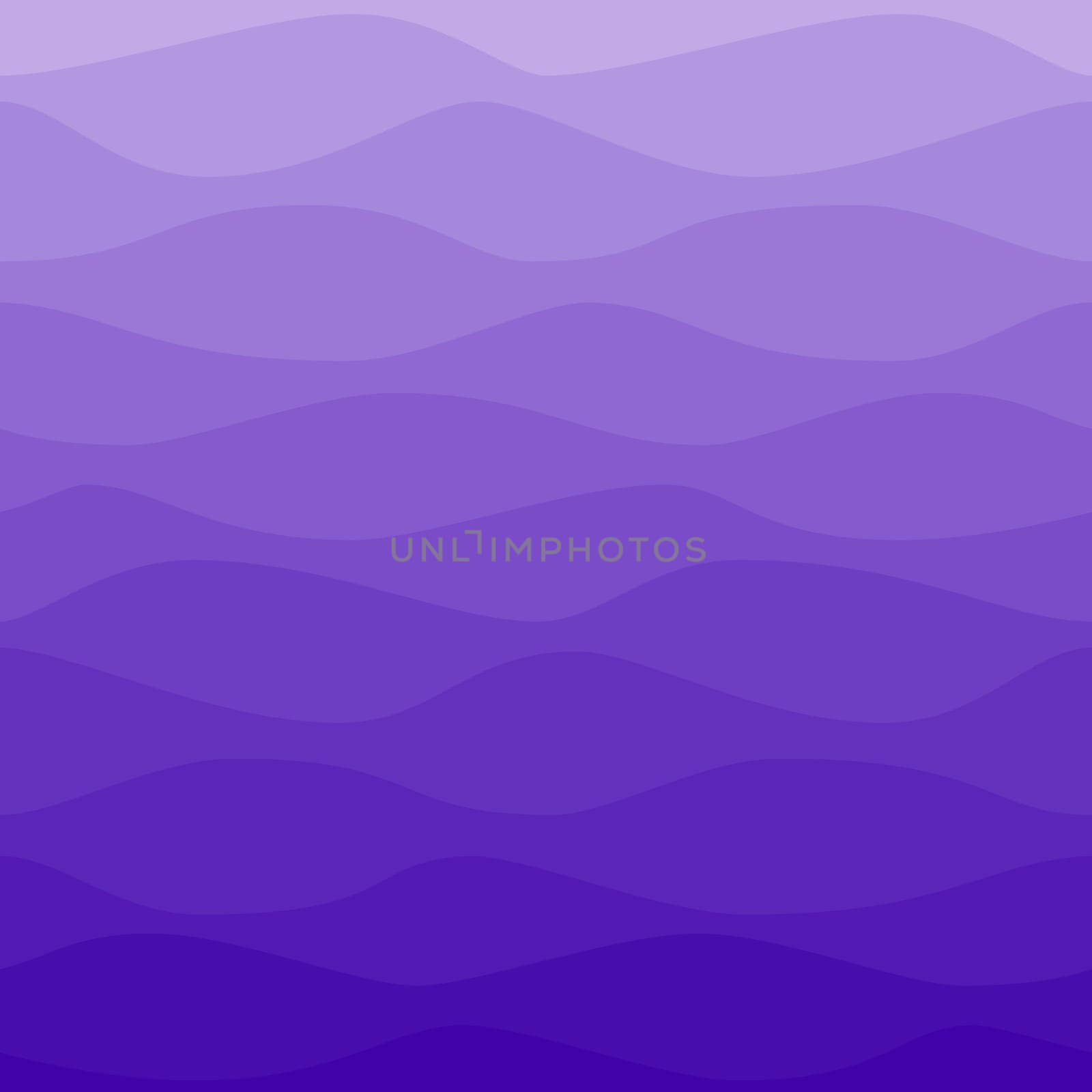Sea water wavy blue gradient nautical background. Vector illustration