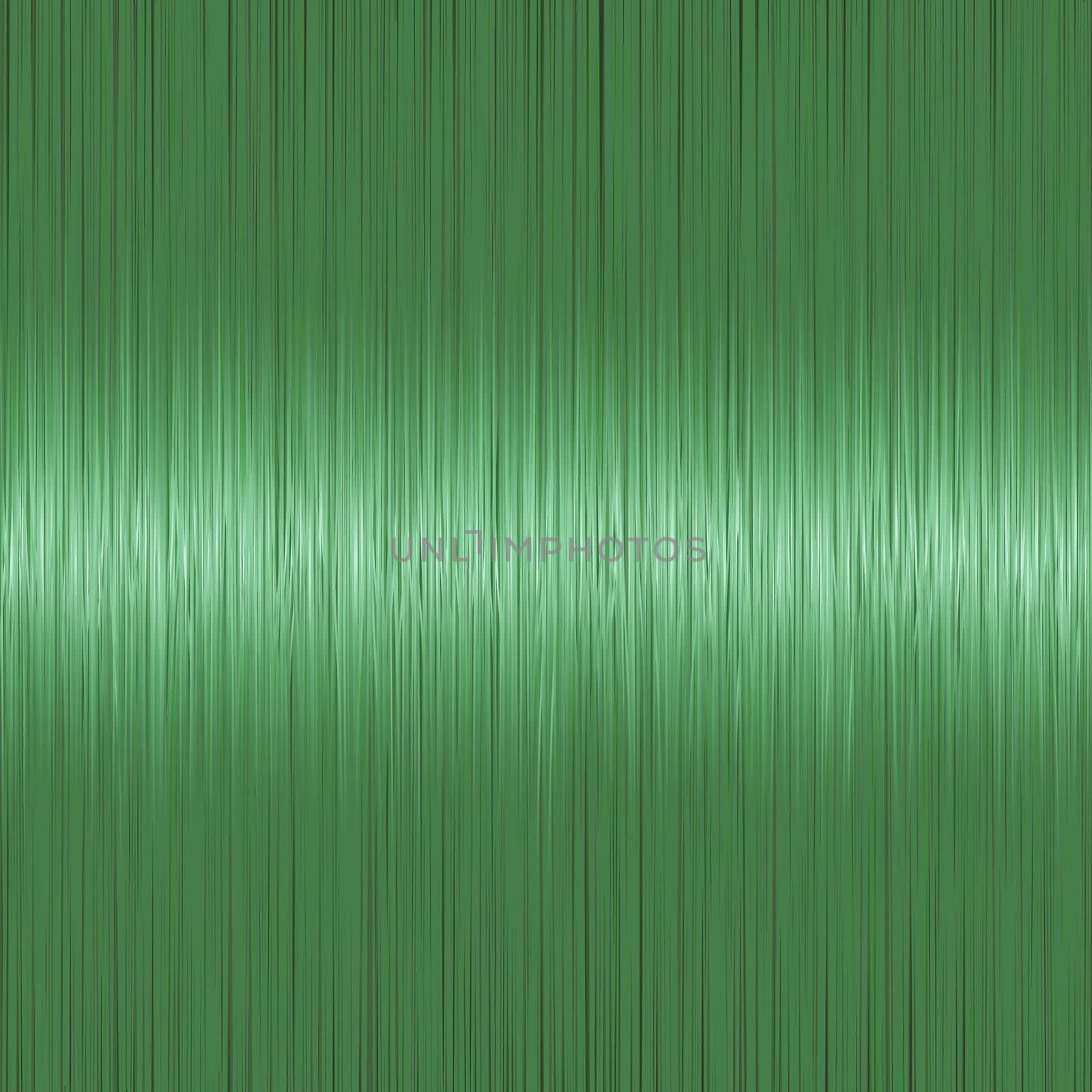 Realistic grey green straight hair texture with glossy shiny detail. Vector illustration.