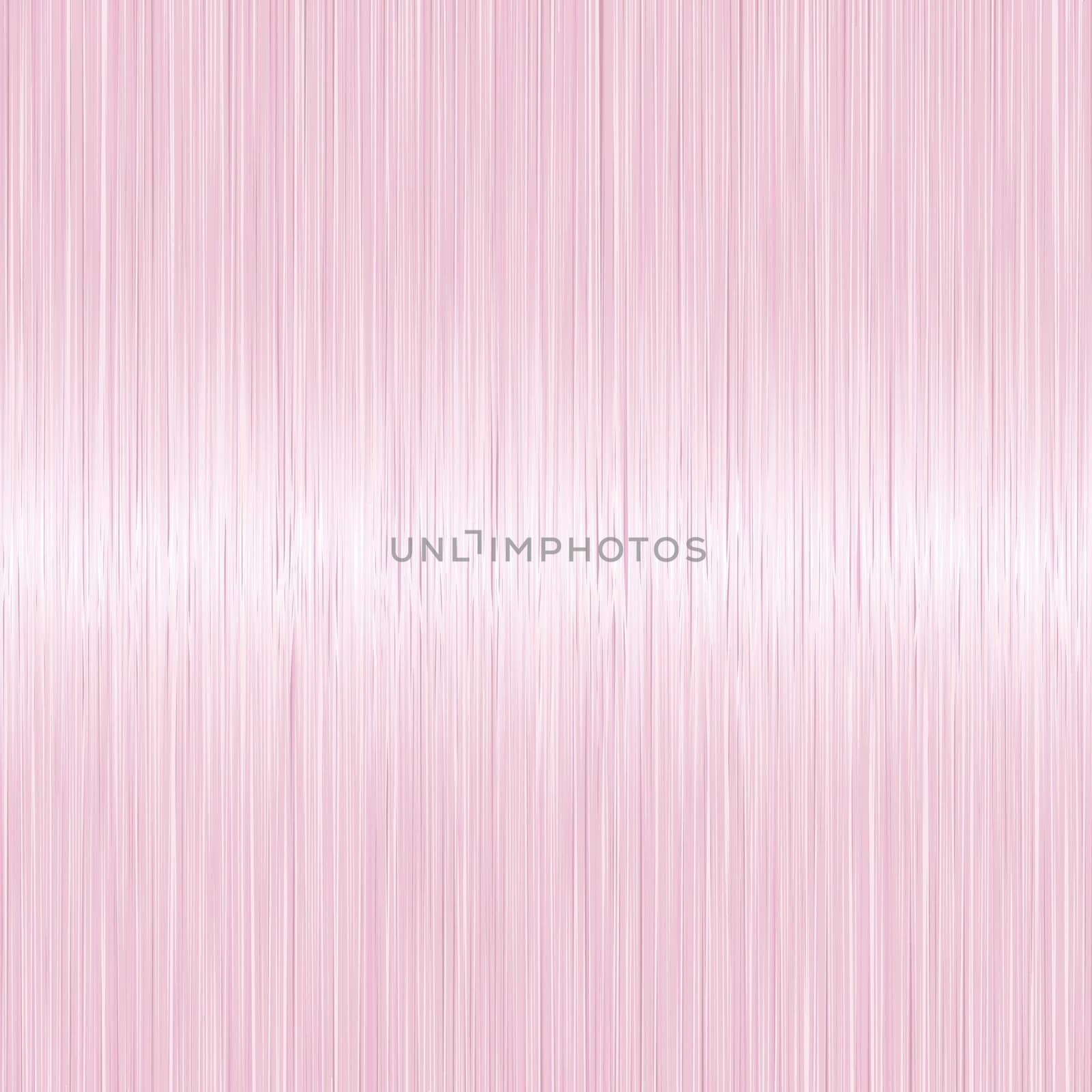 Realistic light pink straight hair texture with glossy shiny detail. Vector illustration.