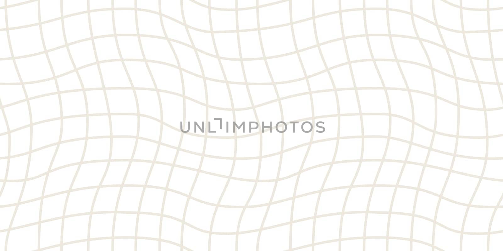 Seamless geometric pattern. Waves and circles in black and white. Vector illustration