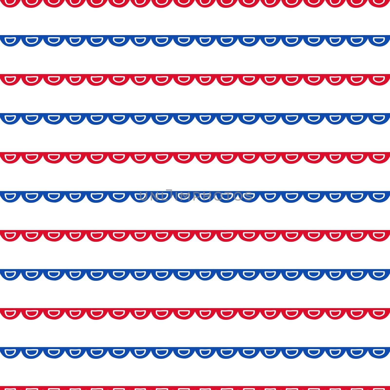 Seamless geometric pattern. Hand painted doodles in blue and red. Graphic design element for web sites, stationary printables, fabric, scrapbooking etc.