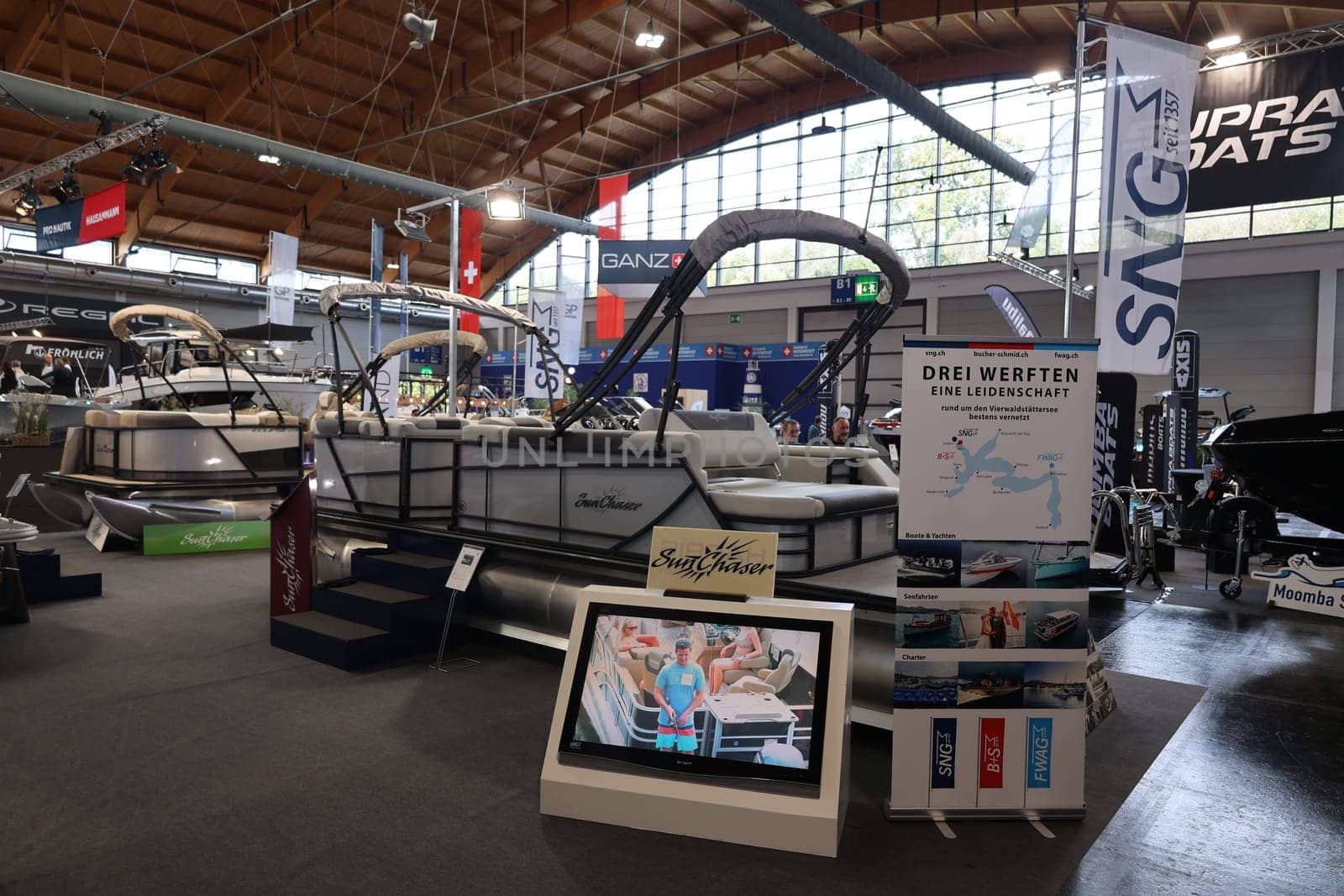 Small and large boats in all price ranges - the 63rd Interboot 2024 trade fair in Friedrichshafen is open