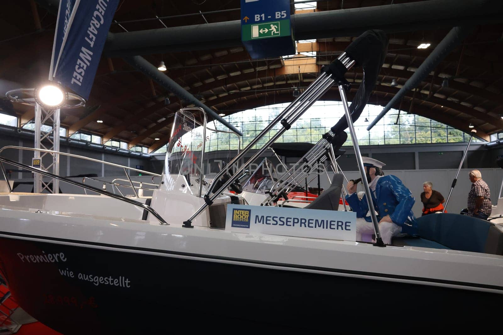 Trade fair premiere with small and large boats,there is something for every budget - the 63rd Interboot 2024 trade fair in Friedrichshafen is open