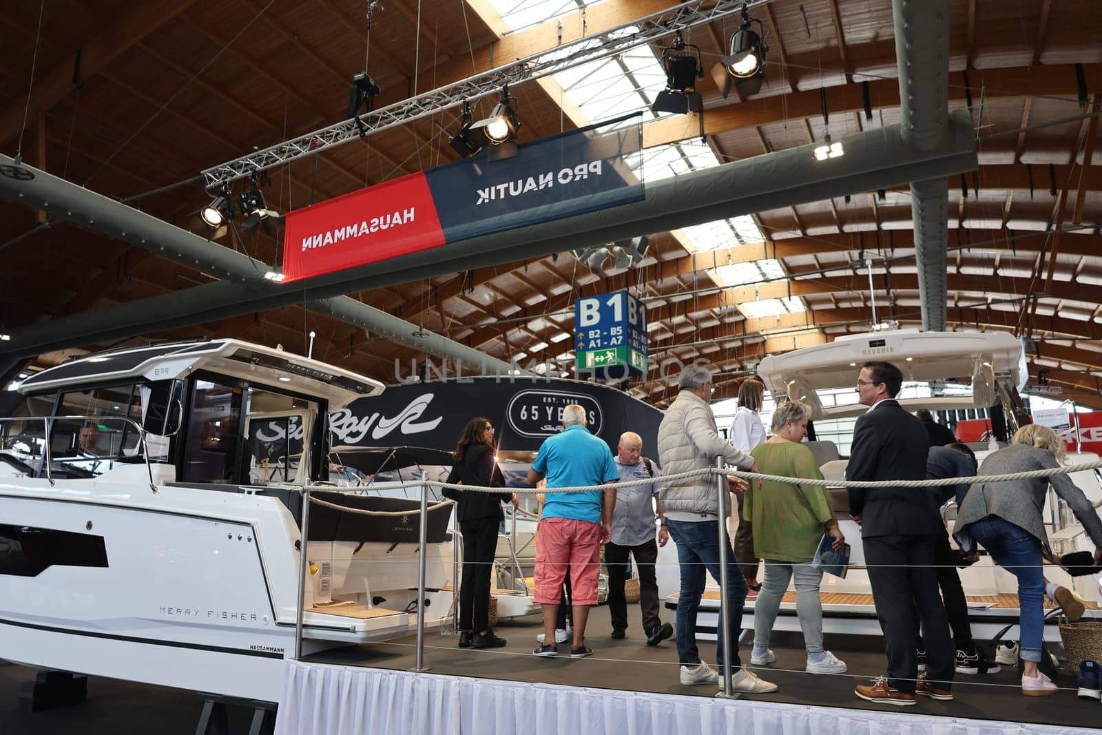Small and large boats as far as the eye can see - The 63rd Interboot 2024 trade fair in Friedrichshafen is open