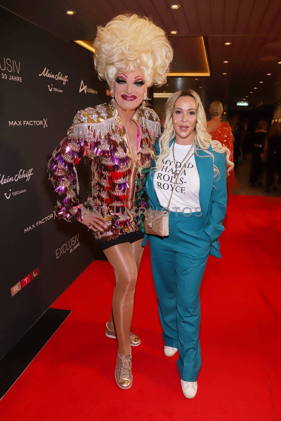 Olivia Jones,Cora Schumacher,30 years of RTL Exklusiv,Mein Schiff 7,Hamburg,27.09.2024