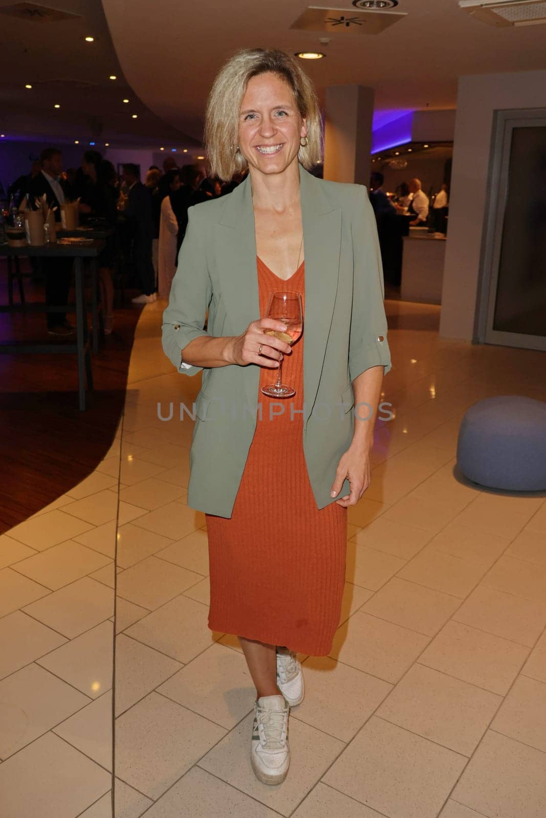 Laura Ludwig,Sport Quiz Charity Gala in favor of the Right to Play in the VIP area of the Volksparkstadion,Hamburg,24.09.2024