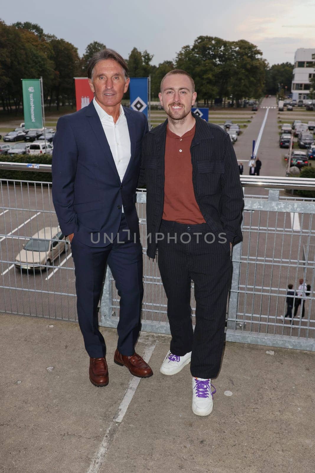 Bruno Labbadia,Luca Labbadia,Sport Quiz Charity gala in favor of the Right to Play in the VIP area of the Volksparkstadion,Hamburg,24.09.2024