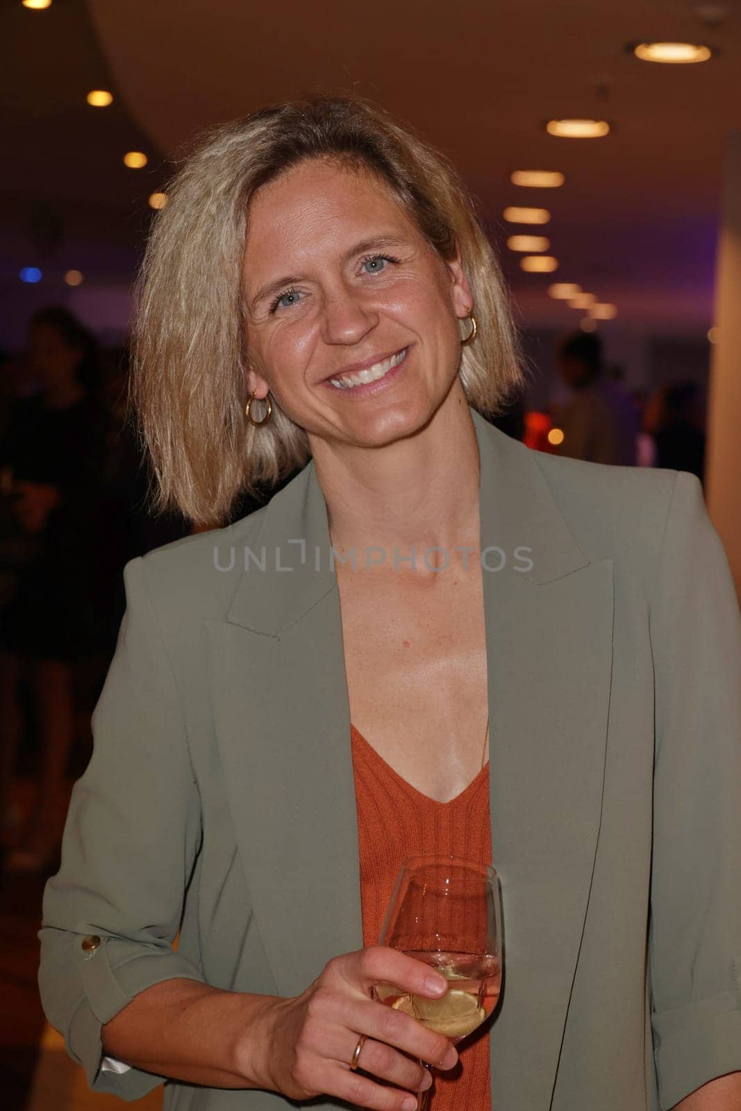 Laura Ludwig,Sport Quiz Charity Gala in favor of the Right to Play in the VIP area of the Volksparkstadion,Hamburg,24.09.2024