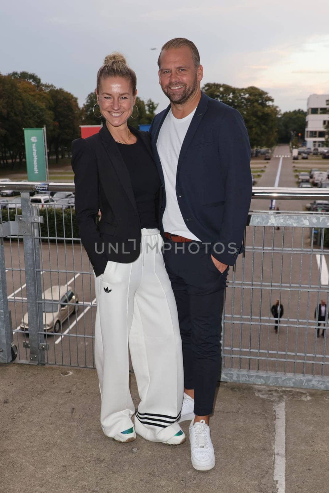 Rhea Harder,Jörg Vennewald,Sport Quiz Charity gala in favor of the Right to Play in the VIP area of the Volksparkstadion,Hamburg,24.09.2024