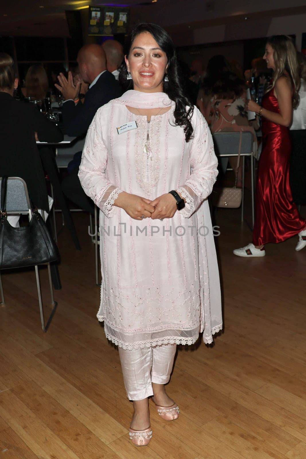 Misbah Hina,Sports Quiz Charity Gala in favor of the Right to Play in the VIP area of the Volksparkstadion,Hamburg,24.09.2024