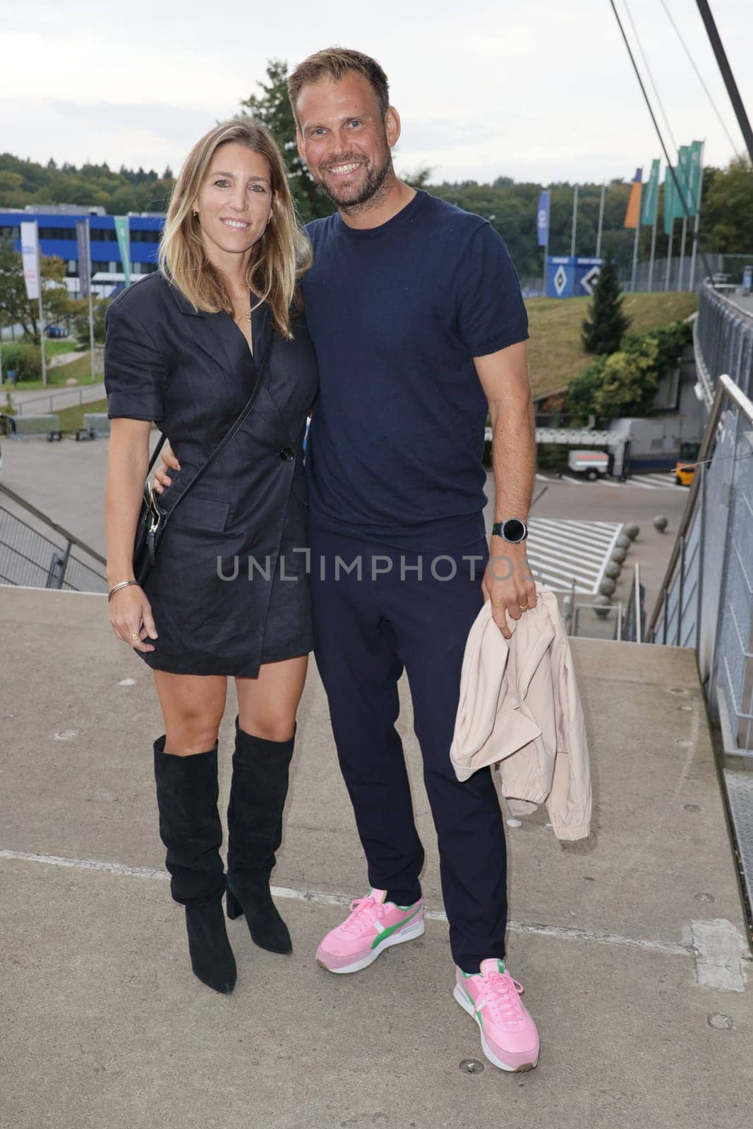 Stephanie Fürste,Moritz Fürste,Sport Quiz Charity Gala in favor of Right to Play in the VIP area of the Volksparkstadion,Hamburg,24.09.2024