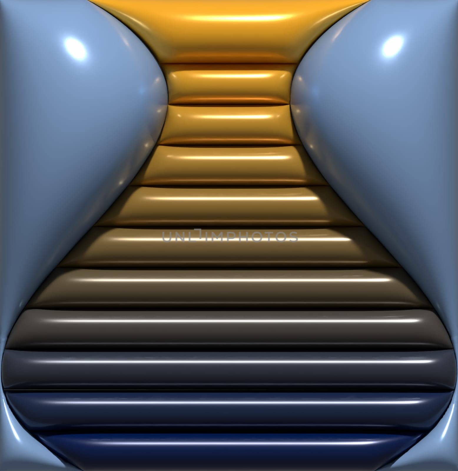 Abstract background with shiny surface, 3D rendering illustration