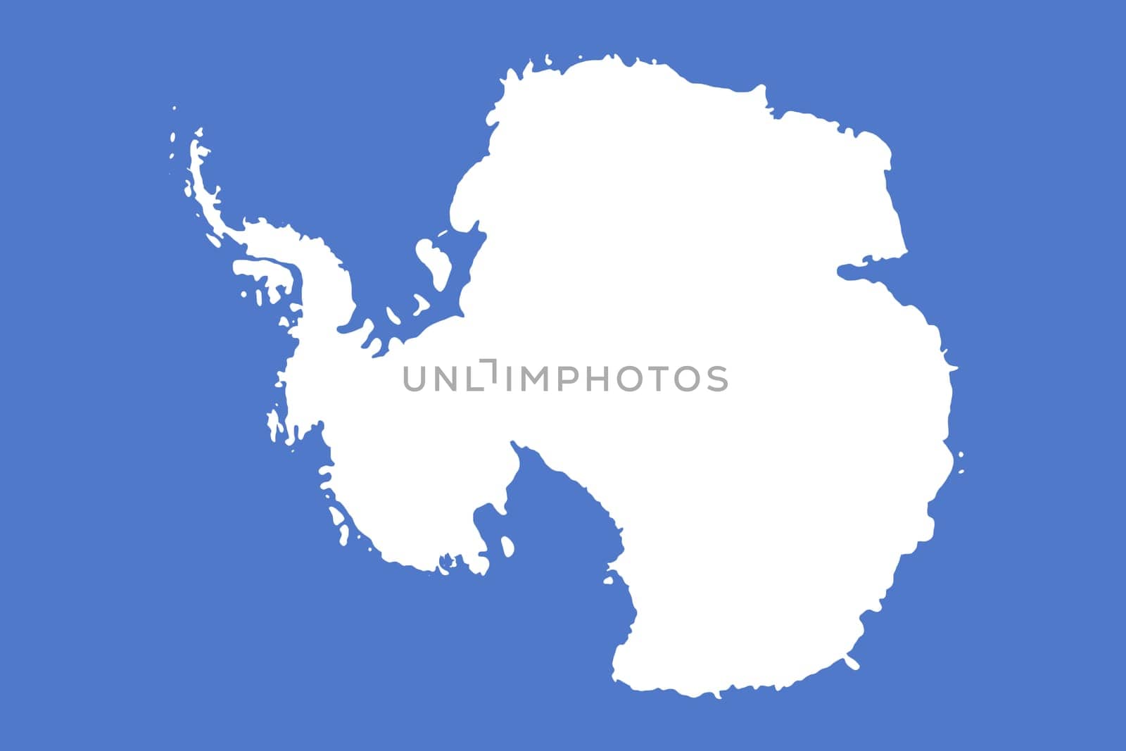 An Antarctica variant flag background illustration