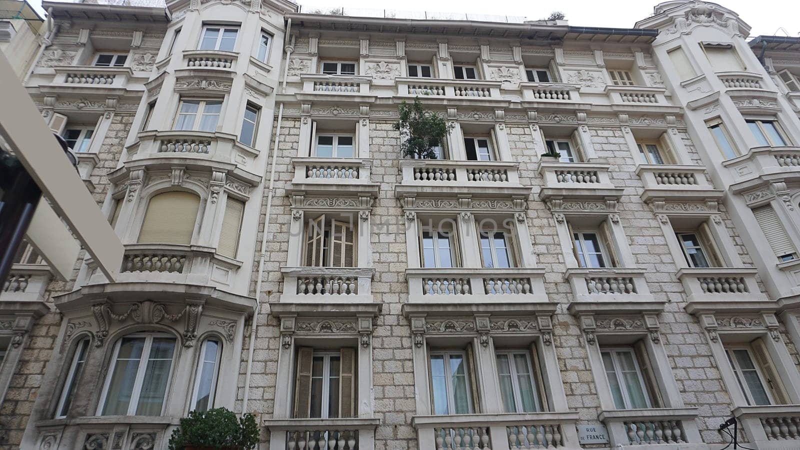 Beautiful architecture of Nice, south of France