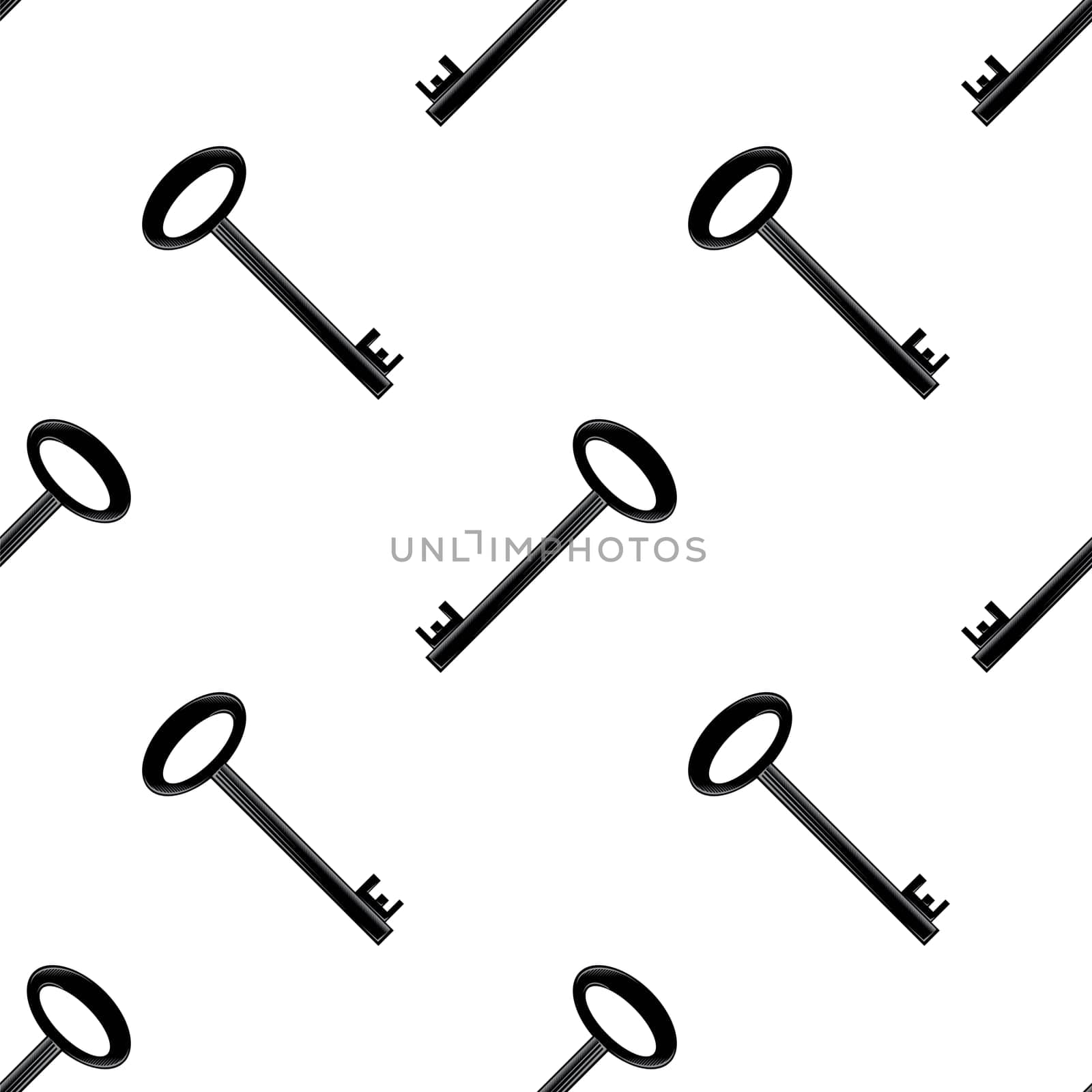Vector key icon isolated on white background. Key icon. Lock or unlock sign. Padlock. Lock symbol. Unblock. Password icon. Access sign. Private access. Logo template. Safety symbol. Door key.