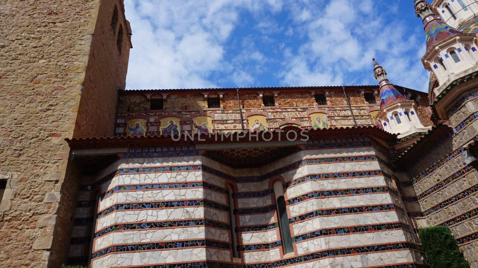 Parish Church of Sant Roma. Lloret de Mar, Spain, Costa Brava, province Girona at Catalonia.