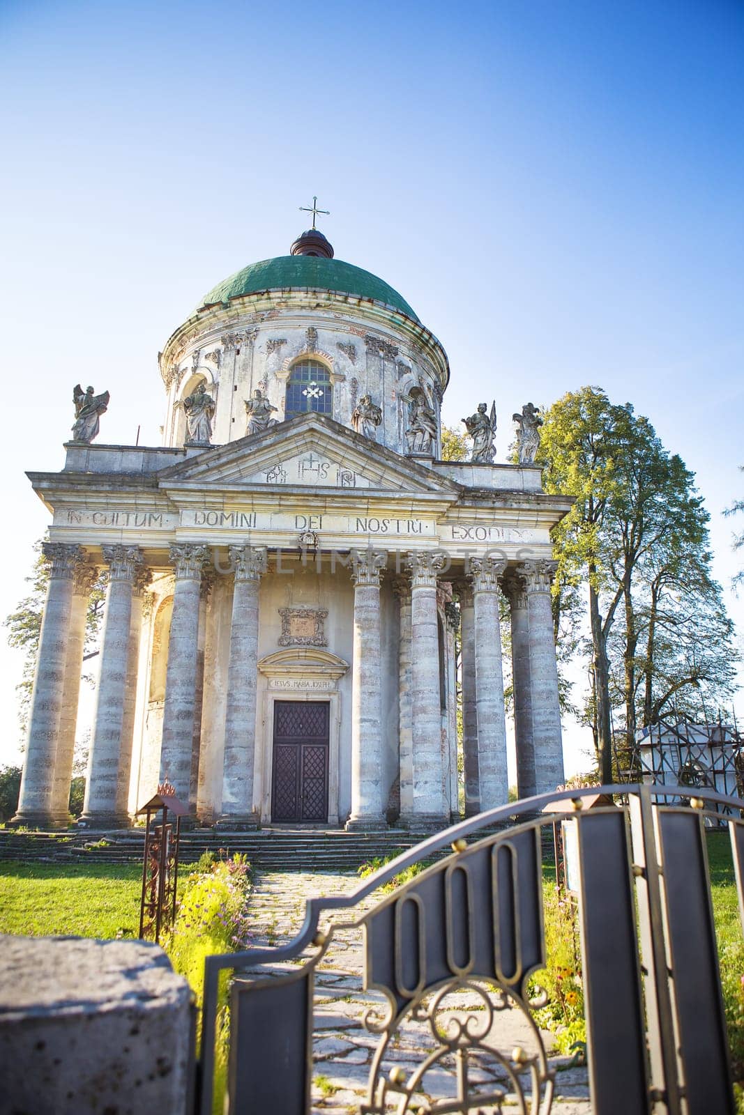 Cathedral at Pidhirtsi, Pidhirtsi Castle near Lviv.