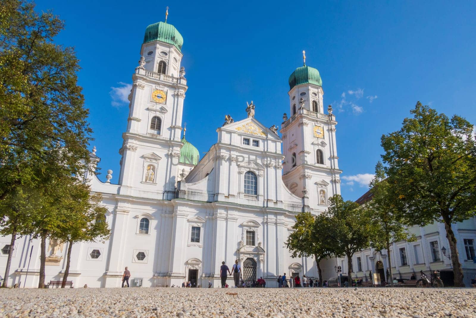 Passau, Germany- September 20 2024: St. Stephen's Cathedral in Passau, Bavaria, Germany