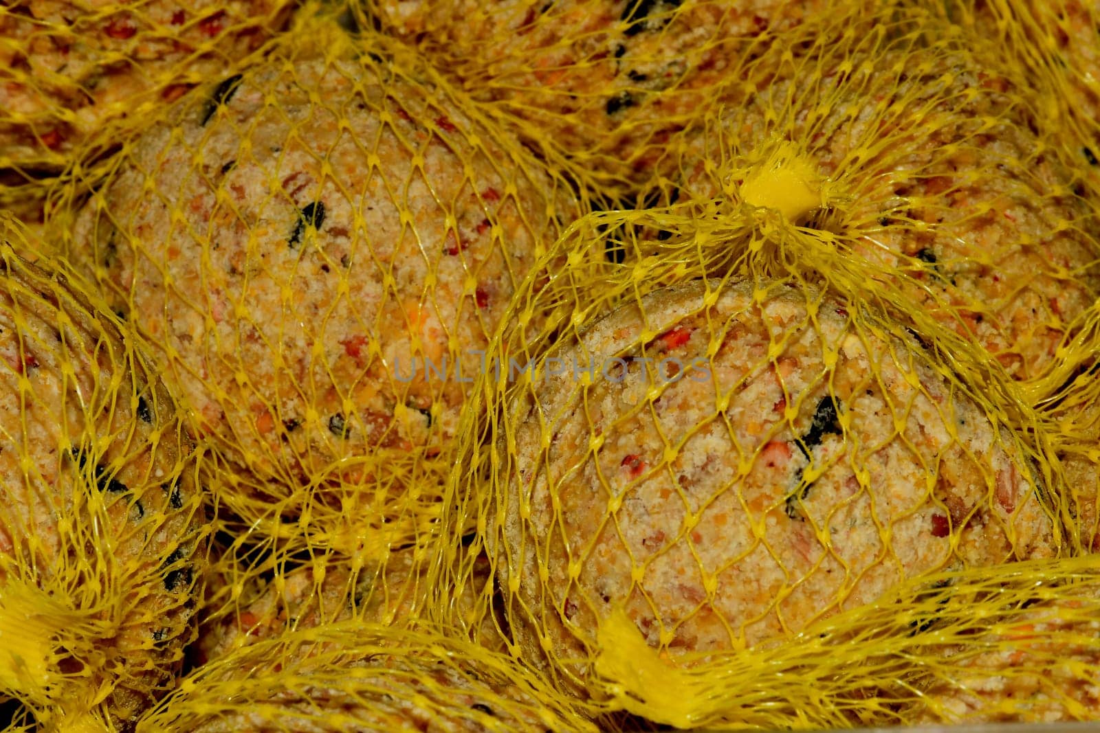 fat balls for tits in a closeup
