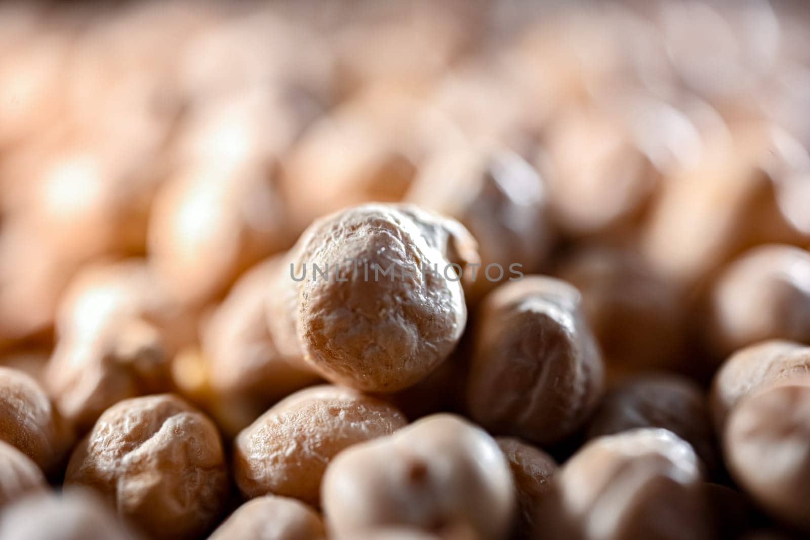 Close-up of chick peas or gram.