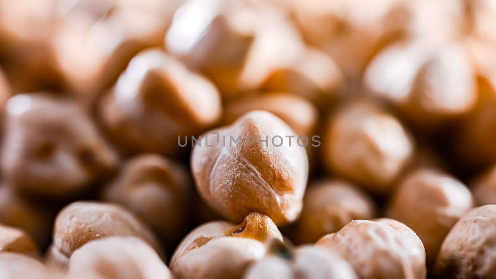 Close-up of chick peas or gram.