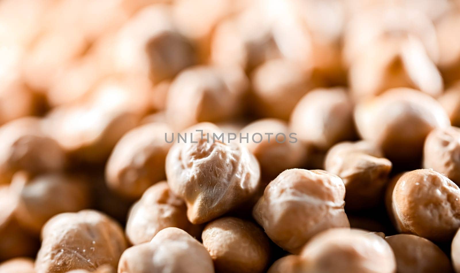Close-up of chick peas or gram.