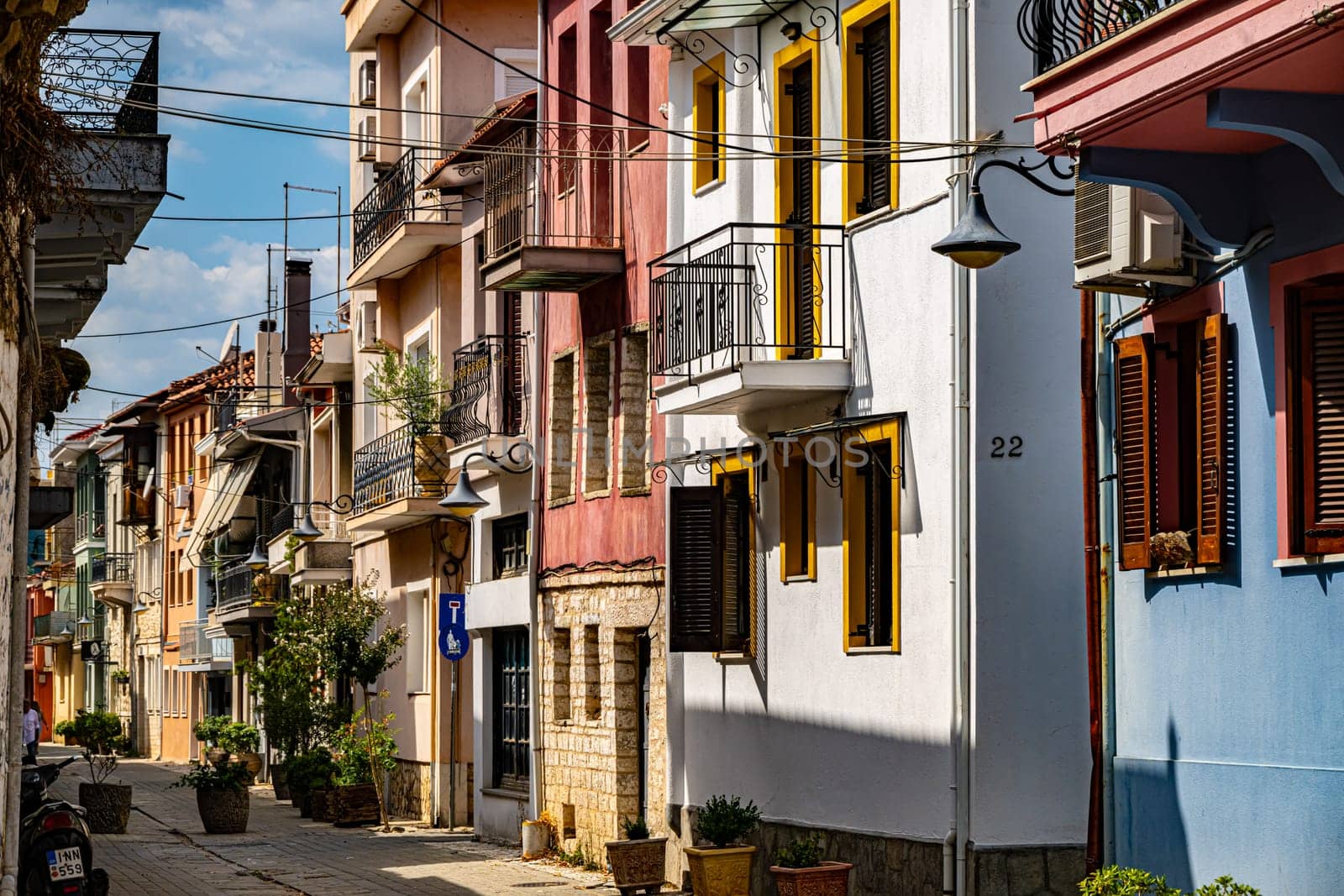 IOANNINA, GREECE - SEP 1, 2024: Architecture of Ioannina, Epirus, in northwestern Greece